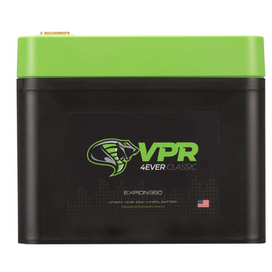 Expion360 VPR 4EVER Classic 60Ah Lithium Battery -  Front View