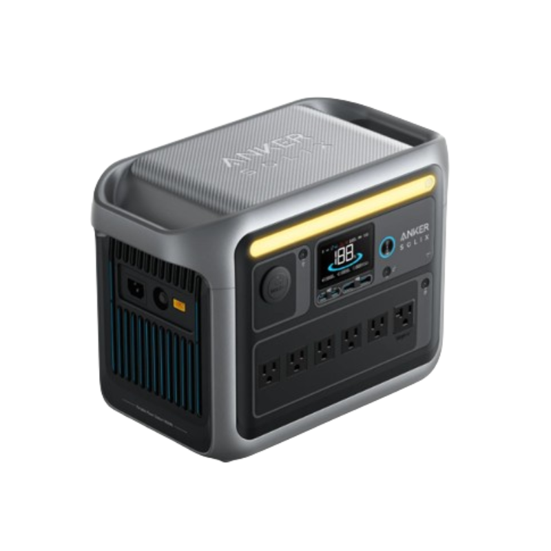 Anker SOLIX C1000 Portable Power Station - 1056Wh | 1800W Front Right Side View