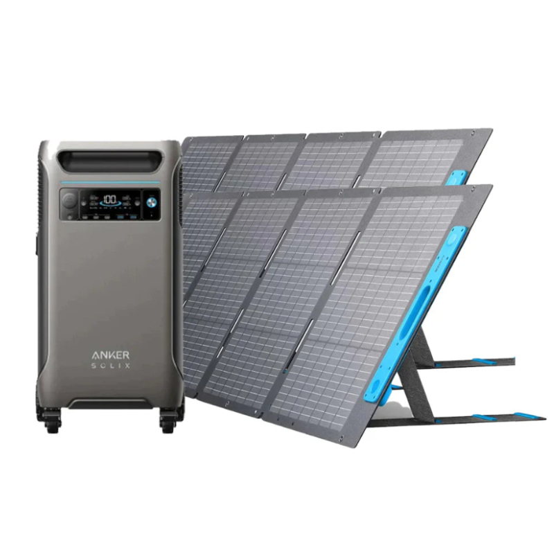 Anker SOLIX F3800 With 2 Solar Panels