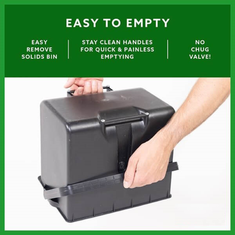 Compo Closet CUDDY Composting Toilet Easy To Empty Bin