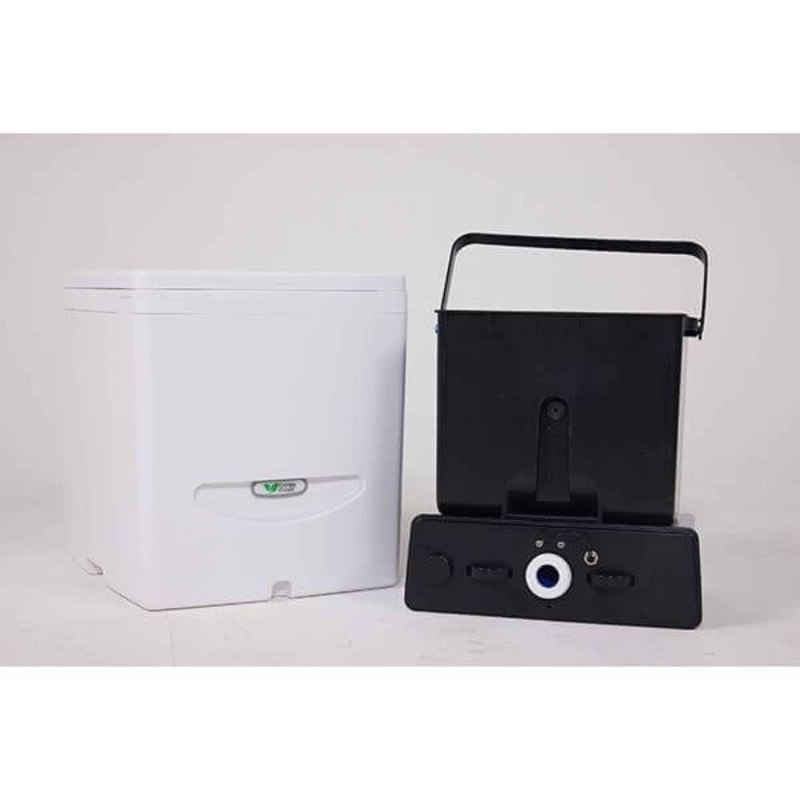 Compo Closet CUDDY Lite Composting Toilet With Liquid And Solid Containers