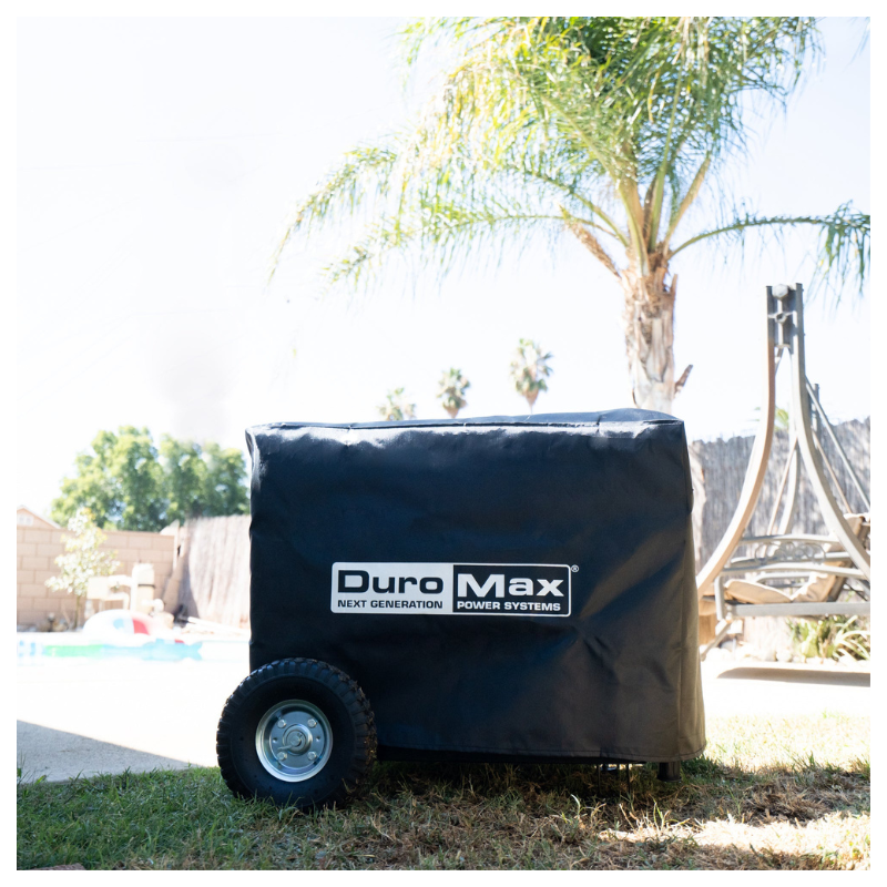 DuroMax XPLGC Large Weather Resistant Dust Guard Portable Generator Cover- Photography