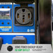 DuroMax 15,000 Watt Electric Start Tri-Fuel Portable Generator Gasoline 50 AMP Outlet