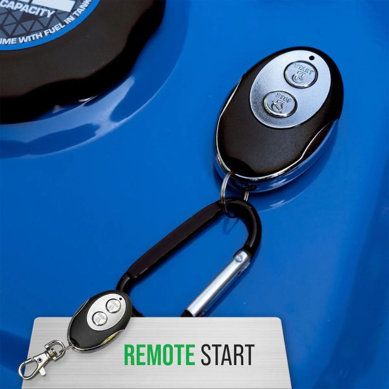 DuroMax 15,000 Watt Electric Start Tri-Fuel Portable Generator Gasoline Remote Start