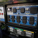 DuroMax 15,000 Watt Electric Start Tri-Fuel Portable Generator Gasoline Power Panel with covers