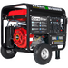 DuroStar DS10000EH 10,000W 439cc Dual Fuel Portable Generator - Front Side View