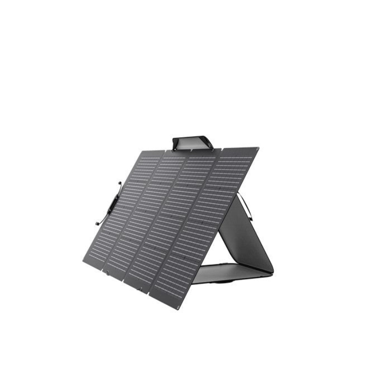 EcoFlow 220W Portable Solar Panel Bifacial Solar220W Side View
