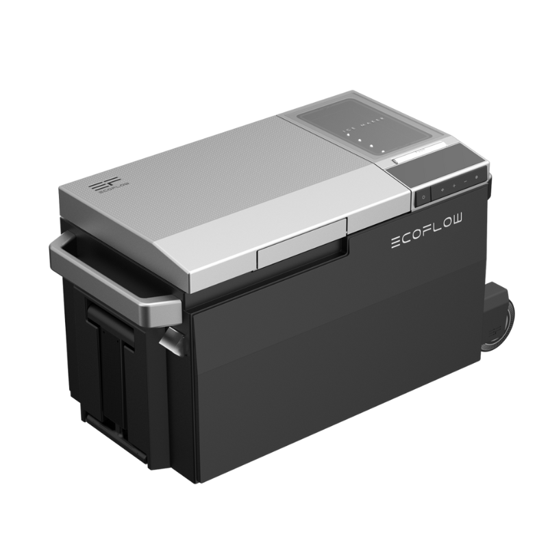 EcoFlow GLACIER Portable Refrigerator Front Side View