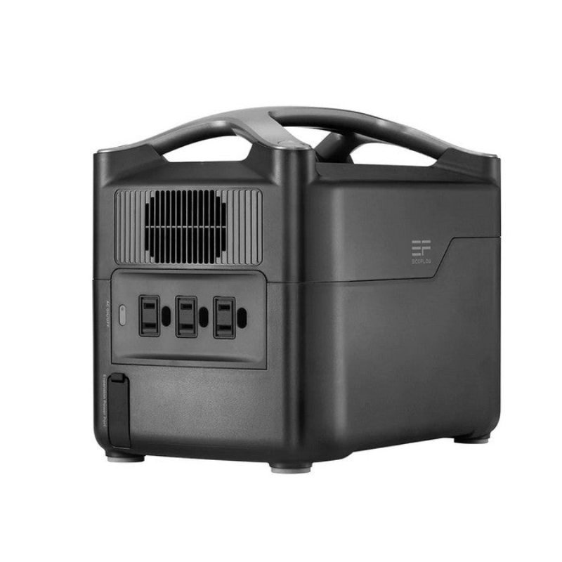 EcoFlow RIVER Pro Portable Power Station 600W 720Wh EFRIVER600PRO-AM - Back Side View