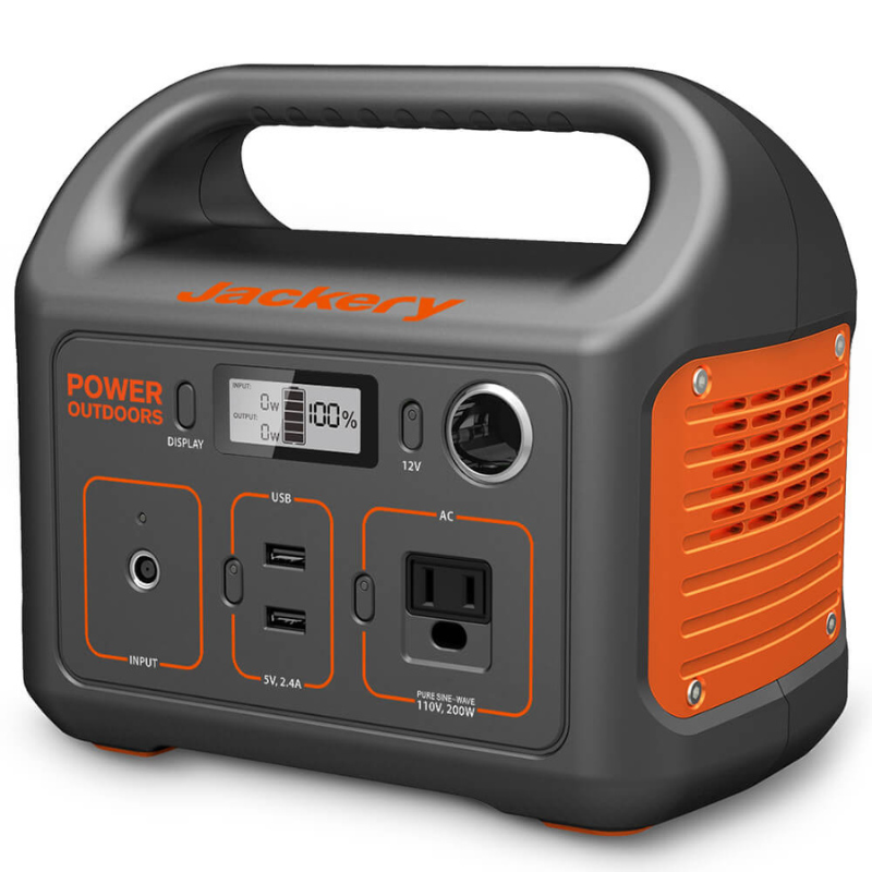Jackery Explorer 290 Portable Power Station Front Side View