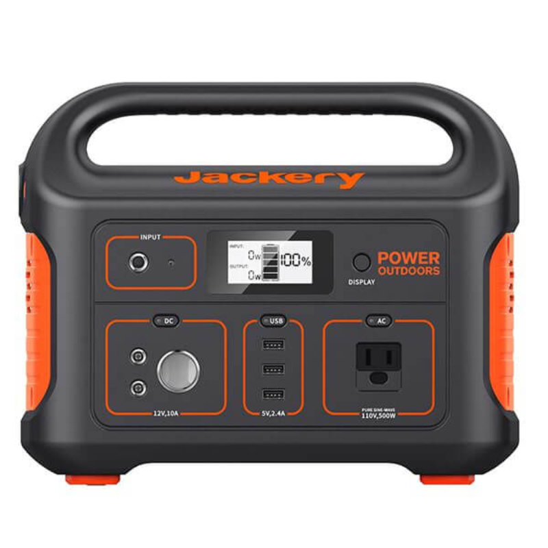 Jackery Explorer 550 Portable Power Station Front View