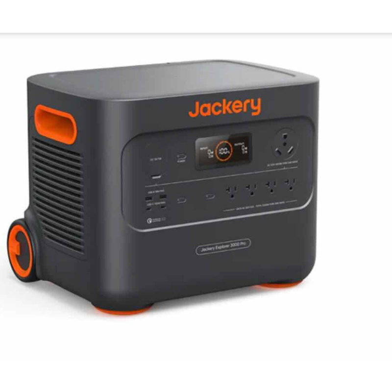 Jackery Solar Generator 3000 Pro Portable Power Station Front Right Side View