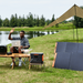 Jackery SolarSaga 200W Solar Panel Outdoor Set Up View