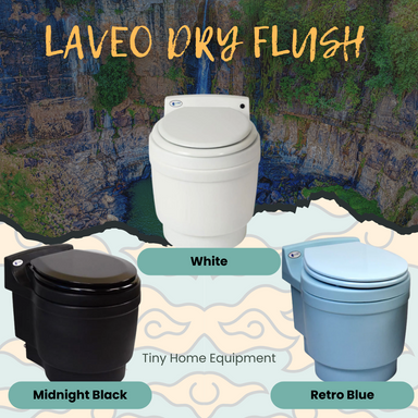 Laveo Dry Flush Toilet Plus Pack Colors