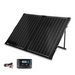 Renogy 100 Watt 12 Volt Monocrystalline Foldable Solar Suitcase with Voyager Full Kit View