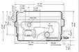 Sun-Mar Centrex 2000 Composting Toilet System - Dimensions