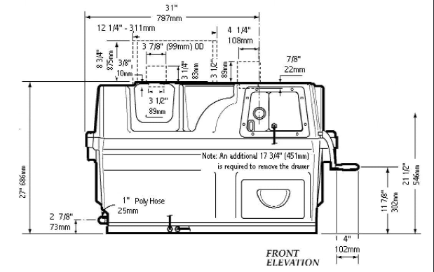 Sun-Mar Centrex 2000 NE Composting Toilet — Tiny Home Equipment