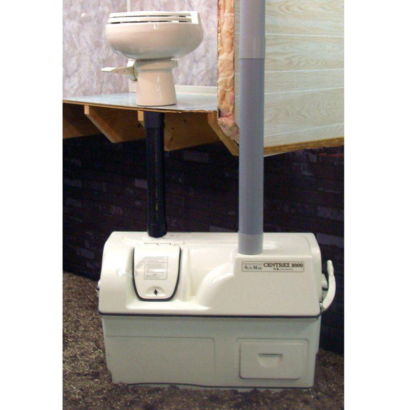 Sun-Mar Centrex 2000 NE Composting Toilet System - Layout