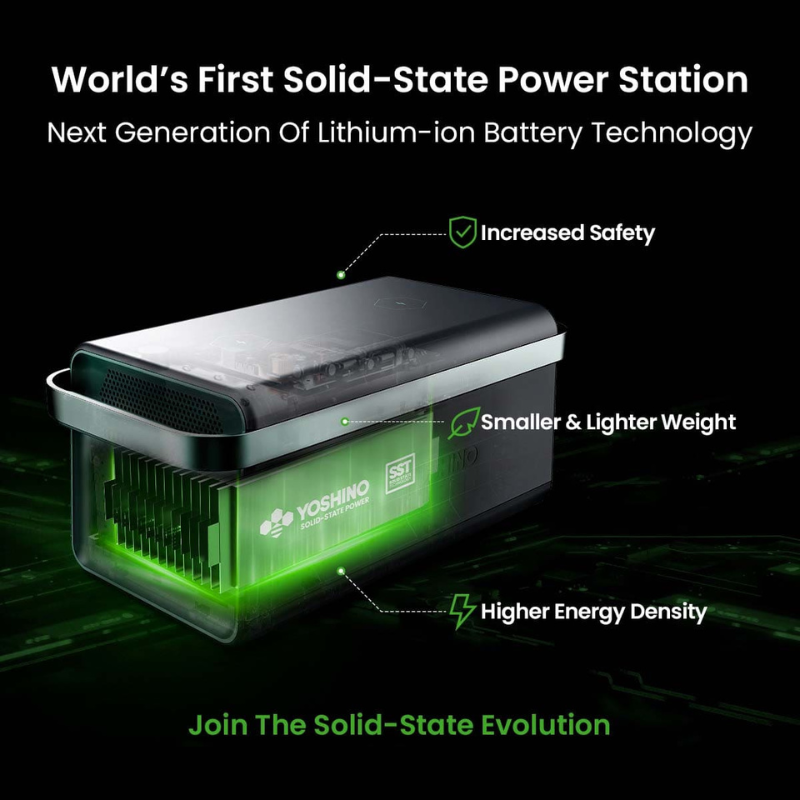 The New B4000 SST - 4000W | 2611Wh Solid State Power Station
