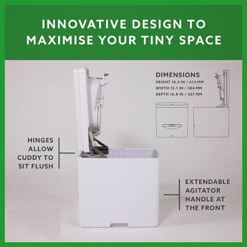 Compo Closet - Compo Closet CUDDY Composting Toilet - Tiny Home Equipment