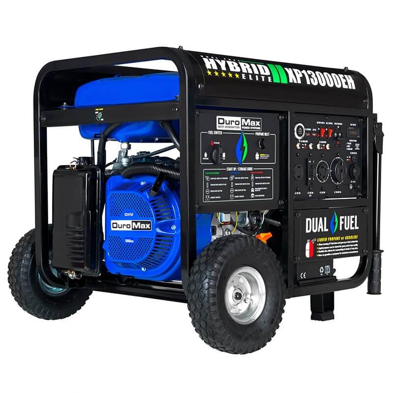 DuroMax - DuroMax XP13000EH 10500W/13000W Electric Start Dual Fuel Generator New - Tiny Home Equipment