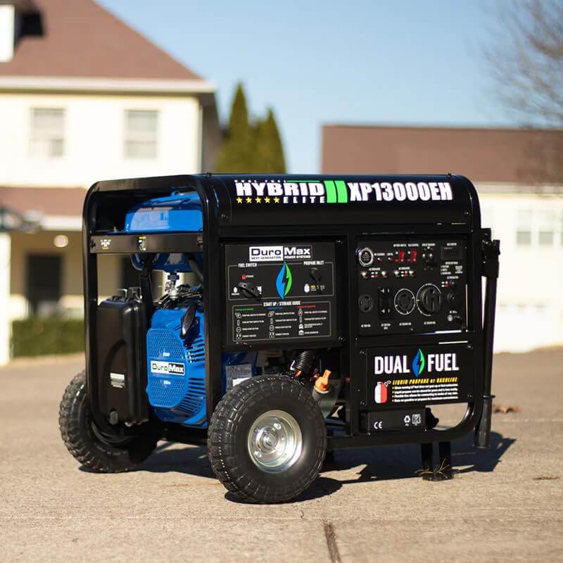 DuroMax - DuroMax XP13000EH 10500W/13000W Electric Start Dual Fuel Generator New - Tiny Home Equipment