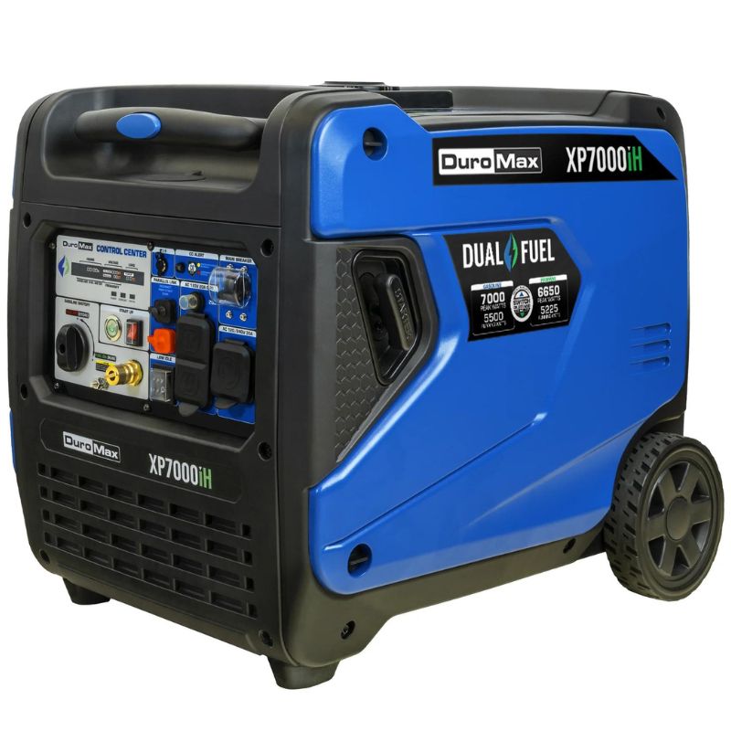 DuroMax - Duromax XP7000IH - Dual Fuel Inverter Generator - Tiny Home Equipment