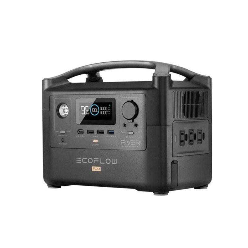 EcoFlow - EcoFlow RIVER Pro Portable Power Station 600W 720Wh EFRIVER600PRO - AM - Tiny Home Equipment