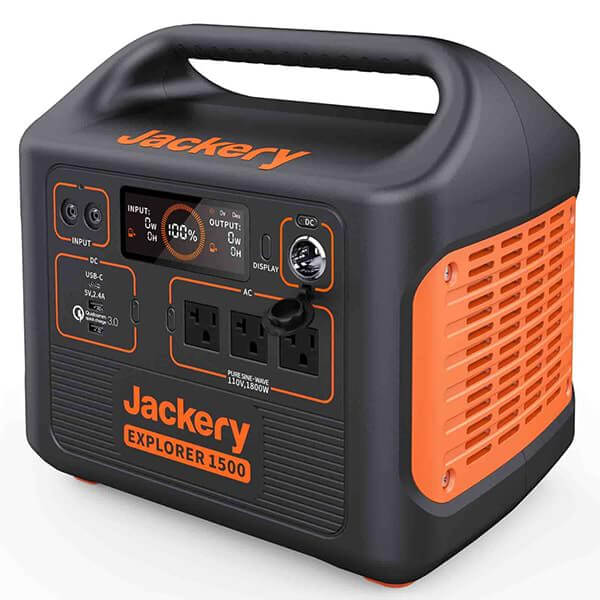 Jackery - Jackery Explorer 1500 Portable Power Station - Tiny Home Equipment