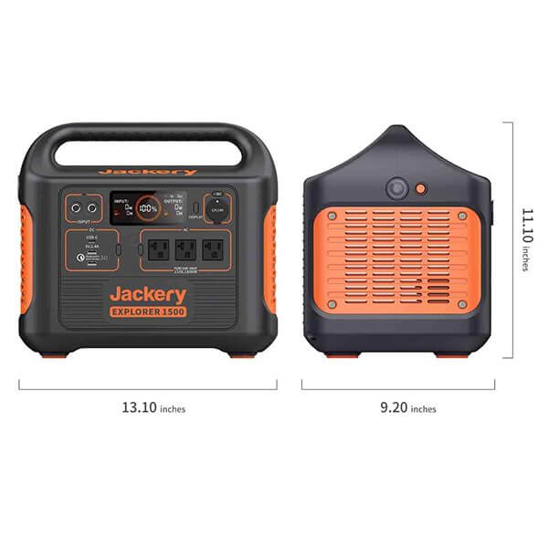 Jackery - Jackery Explorer 1500 Portable Power Station - Tiny Home Equipment