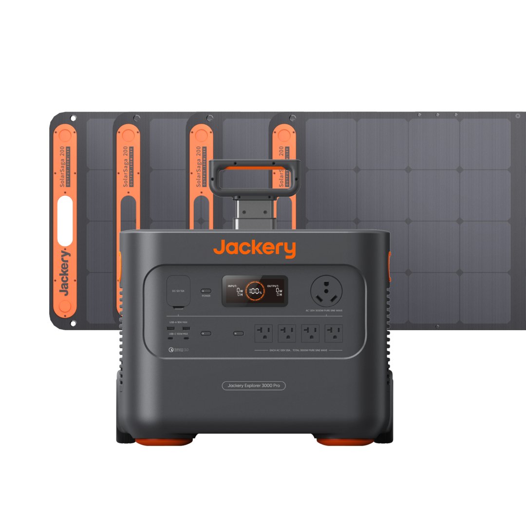 Jackery - Jackery Solar Generator 3000 Pro - Tiny Home Equipment