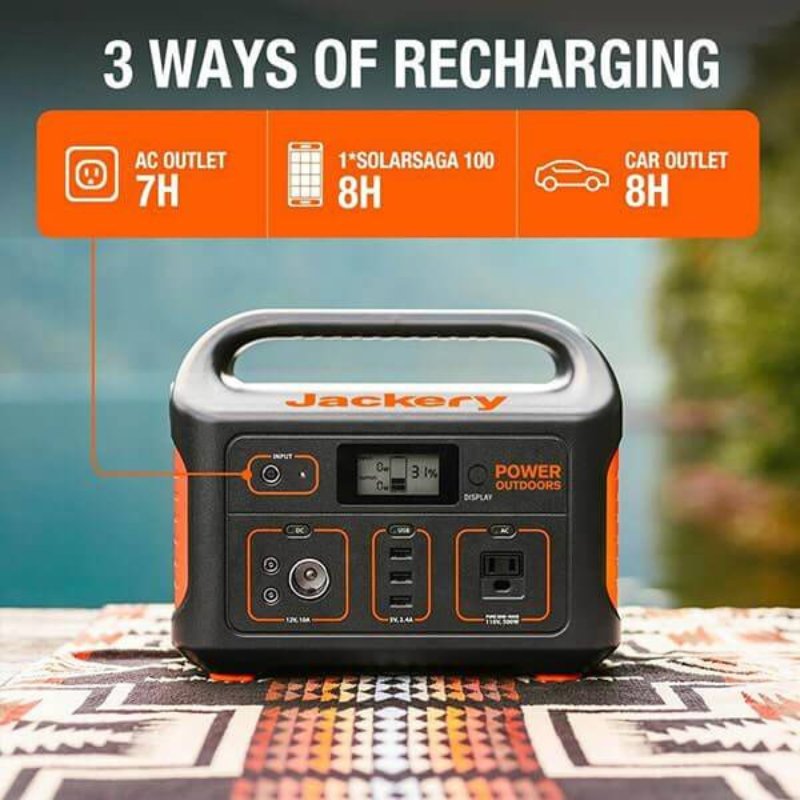 Jackery - The Jackery Explorer 550 Portable Power Station - Tiny Home Equipment