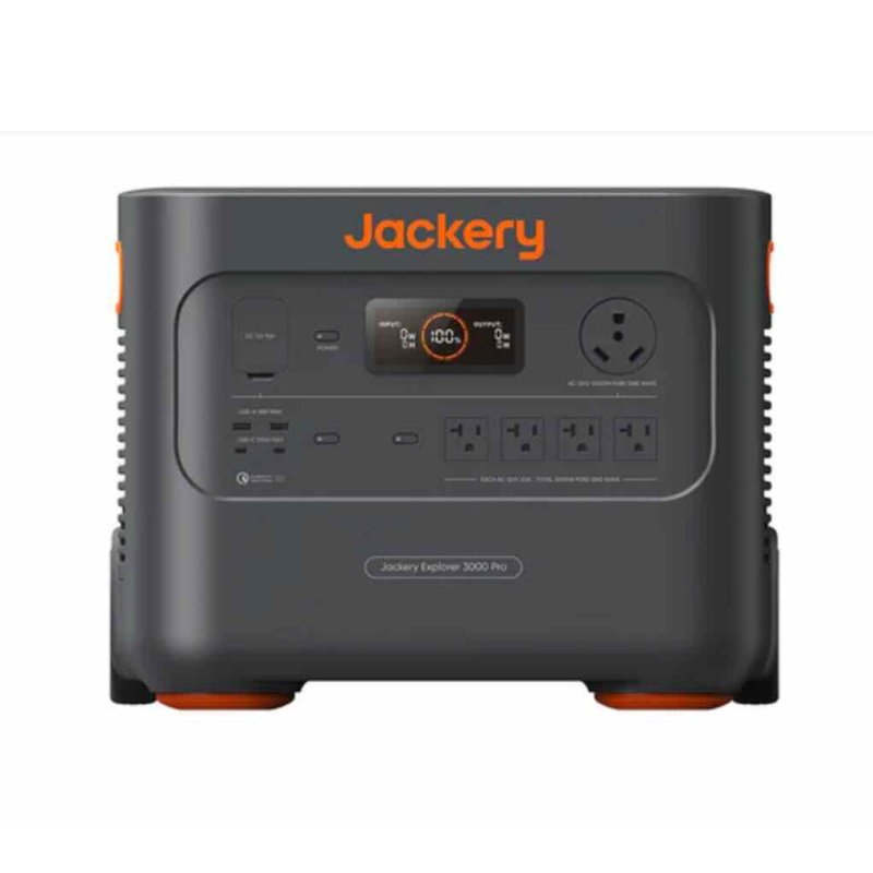 Jackery - The Jackery Solar Generator 3000 Pro Portable Power Station with 1 Solar Saga Panel - Tiny Home Equipment