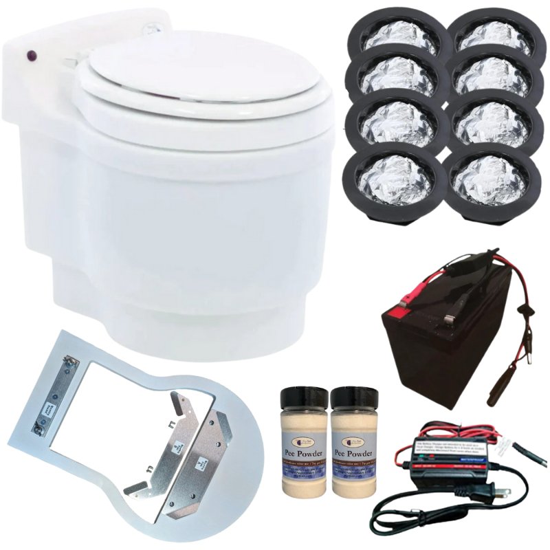 Blackwater to Dry Flush Conversion Pack