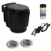 AC Powered Laveo Dry Flush Toilet - Black