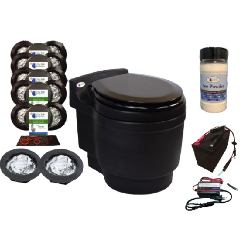 Laveo - Laveo Dry Flush Toilet Mega Pack - Tiny Home Equipment