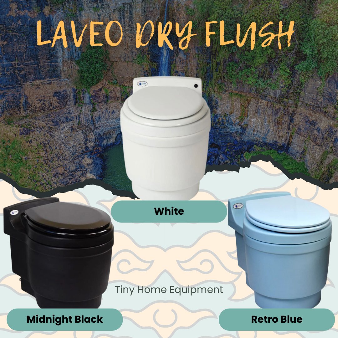 Laveo - Laveo Dry Flush Toilet Plus Pack - Tiny Home Equipment