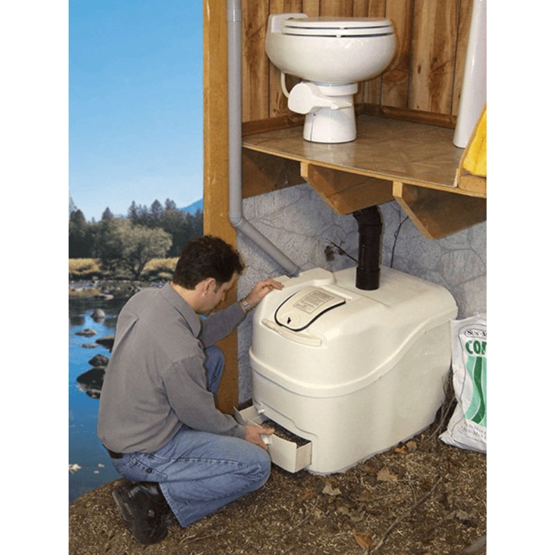 Sun - Mar - Sun - Mar Centrex 1000 Central Composting Toilet System - Tiny Home Equipment