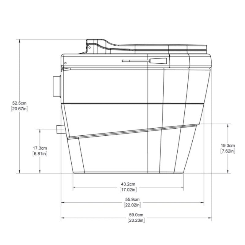 Thinktank - Thinktank Composting Toilet - Tiny Home Equipment