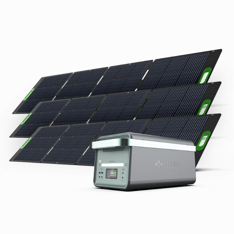 Yoshino Power - Yoshino K40SP23: 4000W Solar Power Station - Tiny Home Equipment