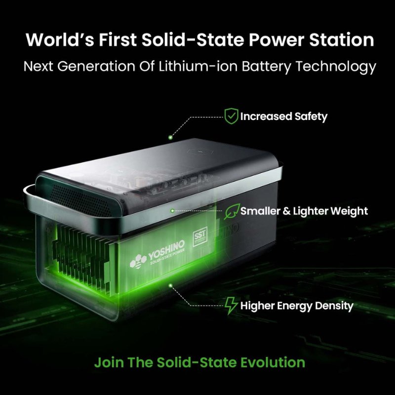 Yoshino Power - Yoshino K40SP23: 4000W Solar Power Station - Tiny Home Equipment