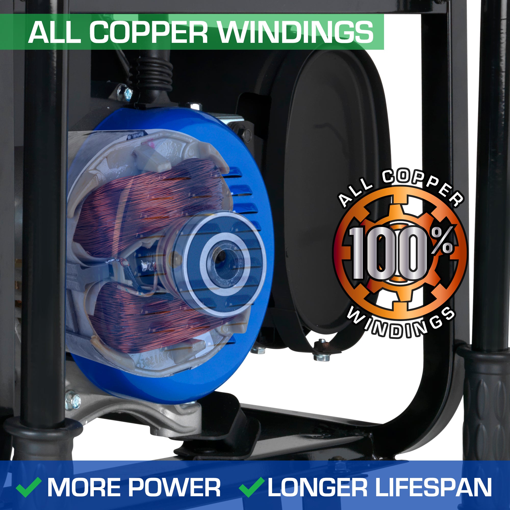 DuroMax XP13000HXT - All Copper Windings