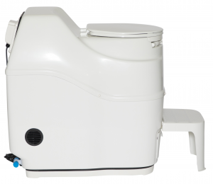Sun-Mar Excel Electric Composting Toilet-side